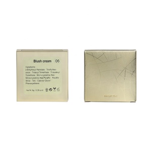 New Arrival Private Label Makeup Pink Single Cream Blush Palette