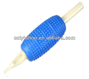 New Design Blue Disposable TATTOO GRIPS 1" 25mm TUBES