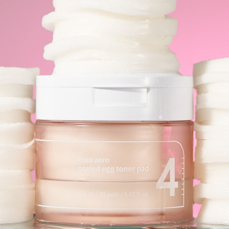 (Numbuzin) No.4 Pore Zero Peeled Egg Toner Pad 70pads 190ml