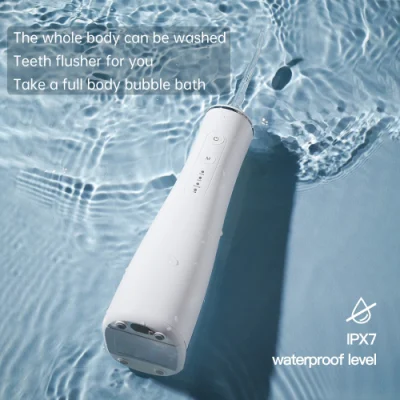 OEM Powerful Waterproof Floss Teeth Cleaning Oral Care Dental Floss Irrigator Water Flosser
