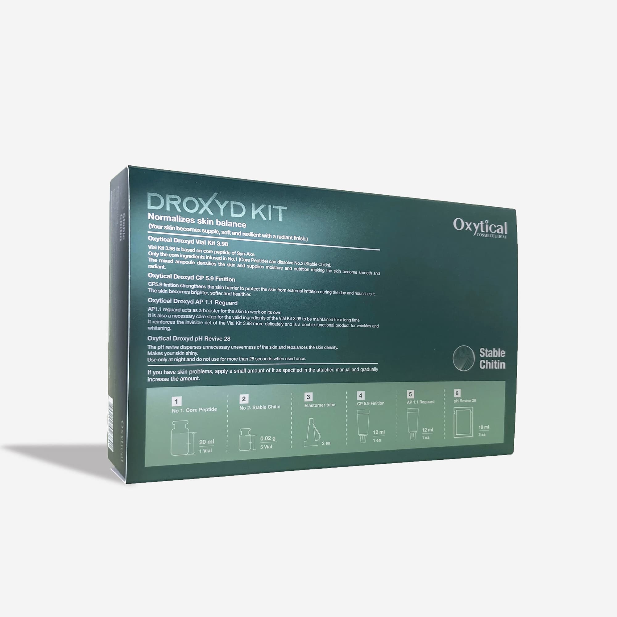 Oxytical Droxyd Kit l Ampoule l SkinCare l Aesthetic l Cosmetic l K-beauty l Cream l Lotion