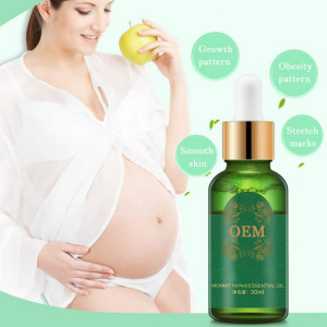 Pivate label 100% Massage Organic Pregnant Essential Moizurizer Body Oil Women Repair Scar Skin Stretch Marks Remover Oil