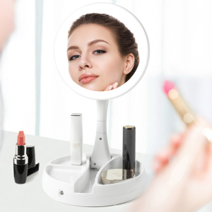 Portable USB Rechargeable makeup vanity with mirror and light vanity mirror led light