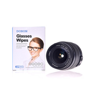 pre-moistened lens wipes eye glasses cleaning wet wipes