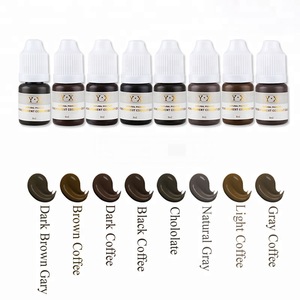 Professional Semi Permanent Makeup Microblading Pigment Ink Eyebrow/Lip/Eyeliner Embroidery Tattoo Color Ink Tattoo Printing Ink
