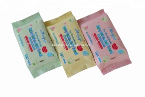 Ruiying brand natural soft and absorbent facial tissue 100% made of cotton or rayon for babies,women, men