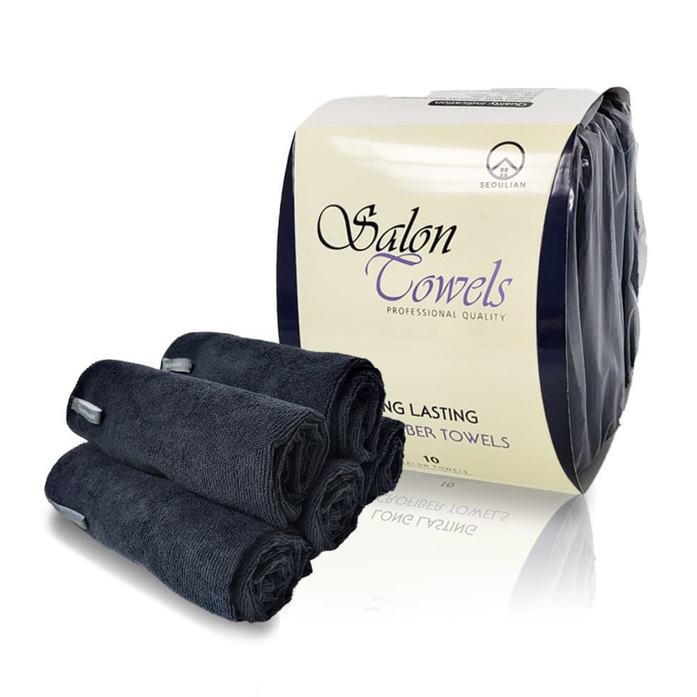 SEOULIAN microfiber hair towels 5 pcs
