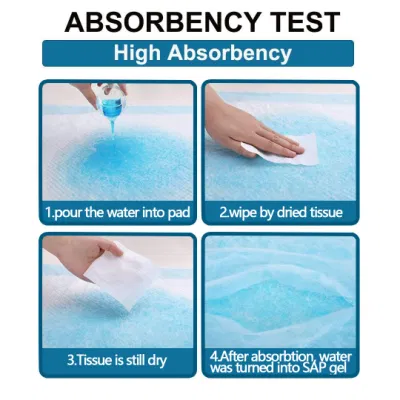Soft Superdry Disposable Incontinence Bed Pads, Eco-Friendly Incontinence Underpads, Leak Protection, Soft &amp; Secure Bed Protectors for Incontinence