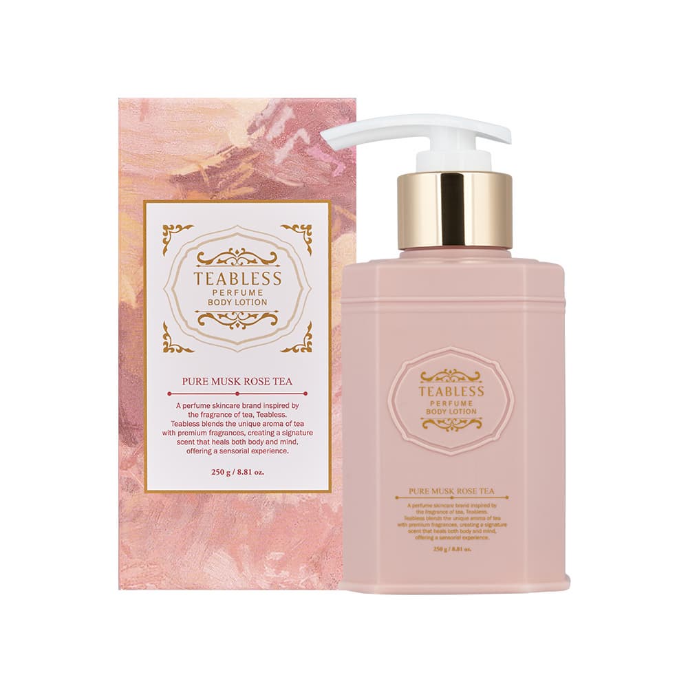 Teabless Perfume Body Lotion Pure Musk Rose Tea 250g