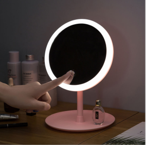 Updated 2019 Version 10X Magnifying Makeup Mirror With Lights, LED Lighted Portable Hand Cosmetic Magnification Light up Mirrors