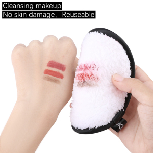 Washable Reusable 12CM Cosmetic Face Makeup Water Powder Magic Wipes Sponge Makeup Remover pad