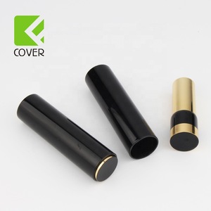 Wholesale custom logo ABS plastic empty cosmetic lipstick tube packaging