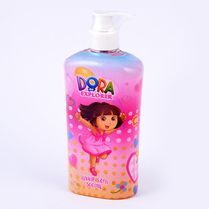 Wholesale fragrance custom moisturizing children 500ml cute design multipurpose oem bubble bath