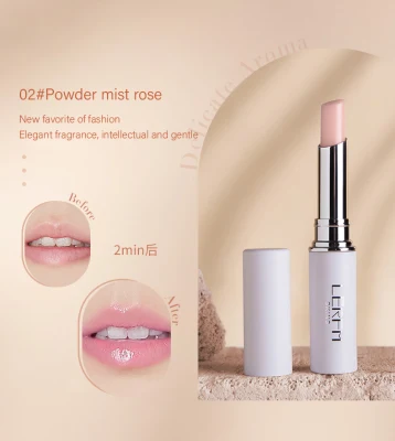 Wholesale Organic Anti-Drying Moisturizing Pink Lip Balm Hydrating Long Lasting Repairing Plumping Color Change Lip Balm Stick