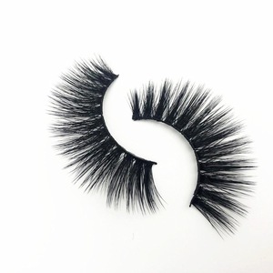 Wholesale super Soft Korean PBT Fiber Synthetic False Eyelashes 3D Faux mink lashes