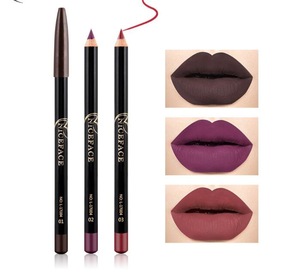 Wholesale Waterproof Cosmetics Kissproof Lip Liner 12 Color Matte Lipliner Pencil Private Label