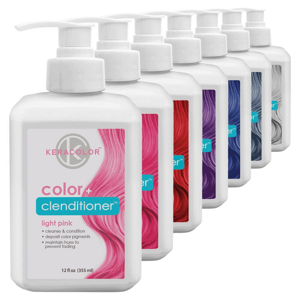 Keracolor Color + Clenditioner Conditioning Cleanser, 12 oz (Choose Your Color)
