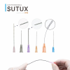 flexible microcannula micro canula 22g 50mm blunt tip types of disposable syringes with needle and medical injection