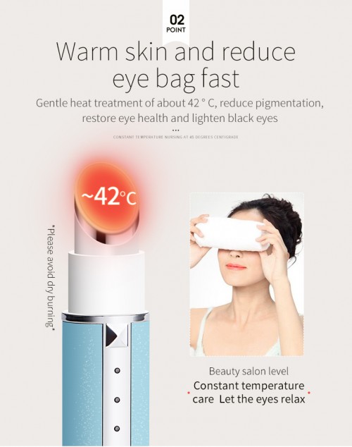 2020 Sainbeauty Newest Innovation ems massage eye pen wrinkle eye bag eliminate magic eye beauty device