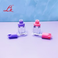 Cute Custom Kids Children Lip Gloss Wholesale Packaging Clear Bottle Plastic Empty Lipgloss Tubes