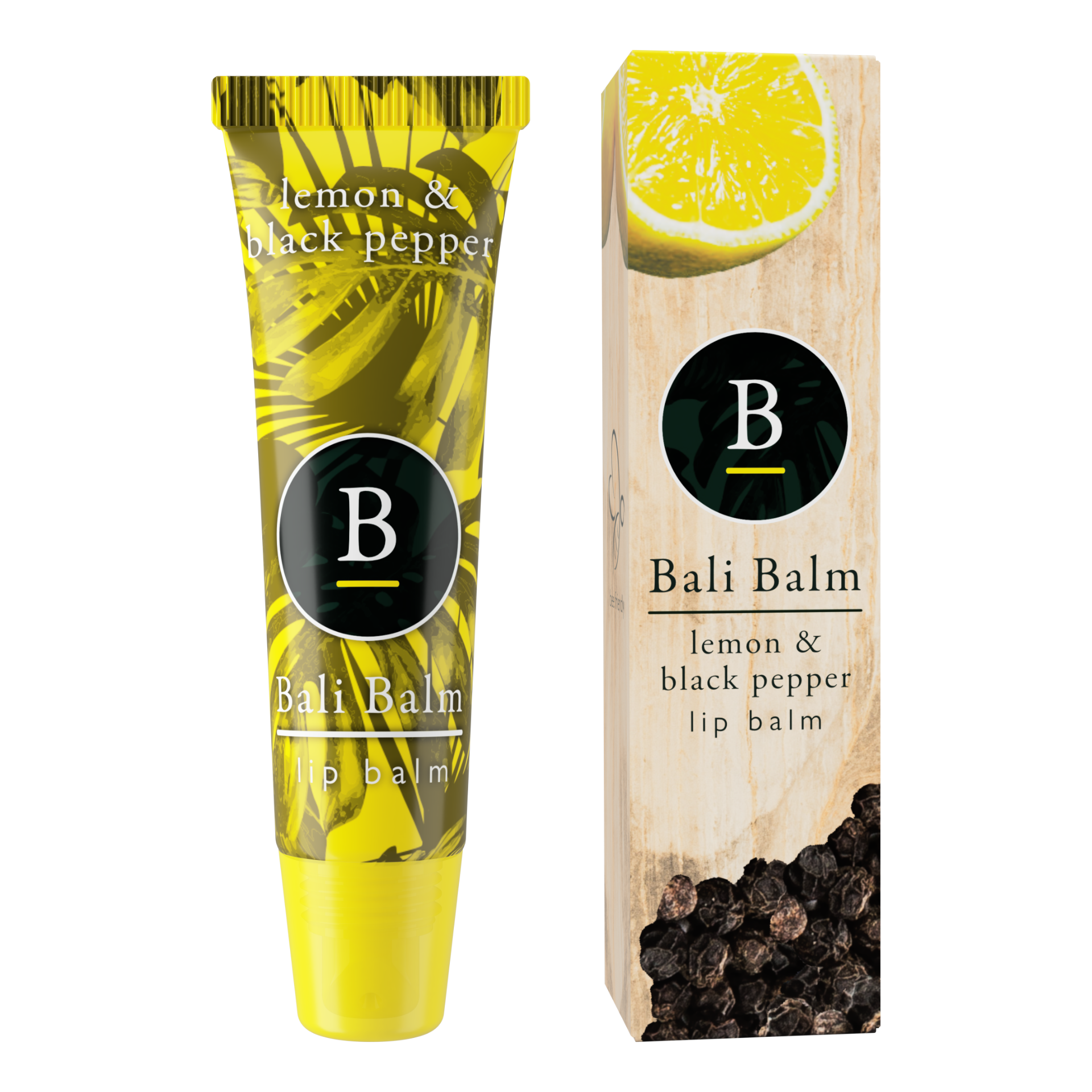 Lemon & Black Pepper Lip Balm