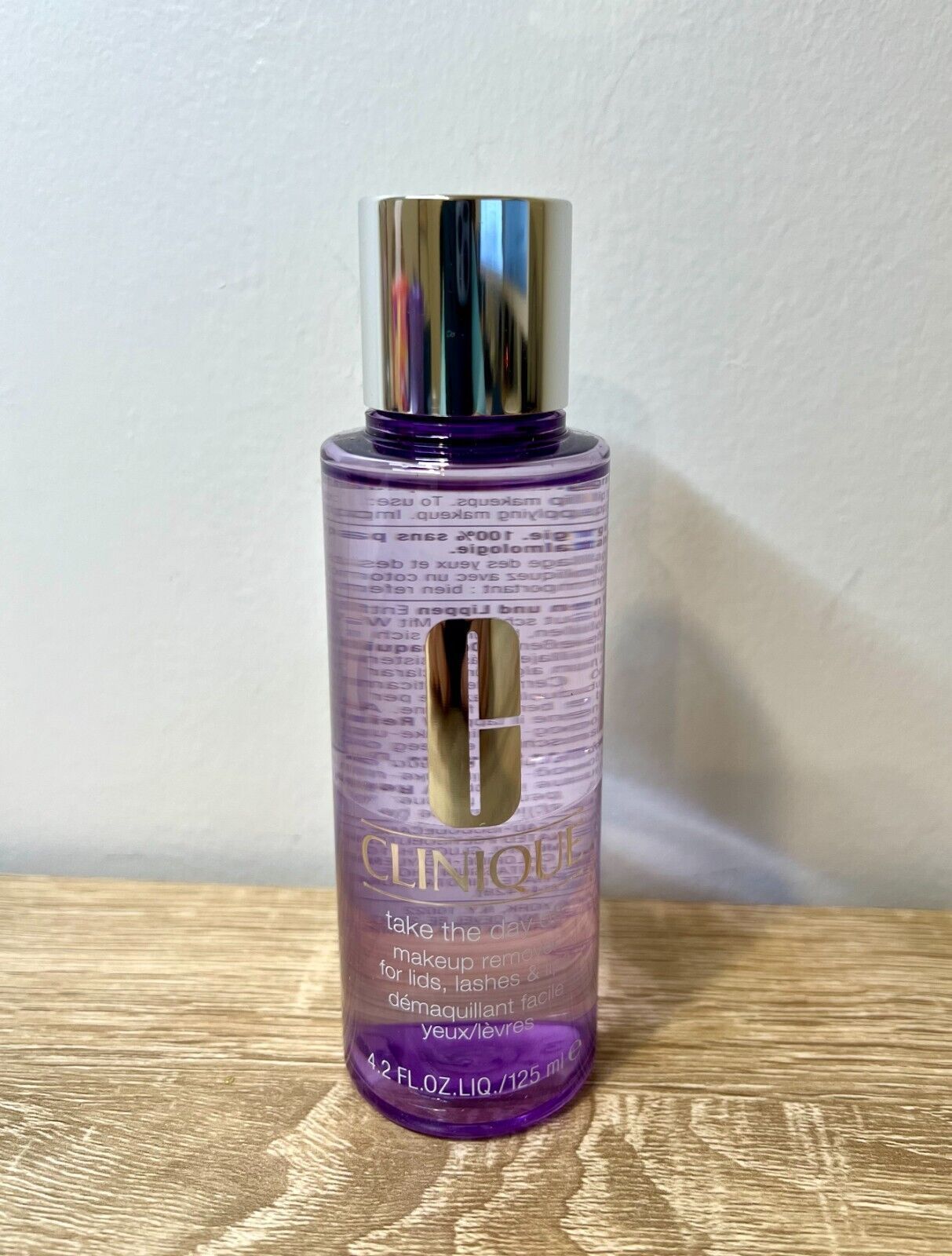 Clinique Take the Day Off Makeup Remover for Lids, Lashes & Lips - 4.2oz  125ml