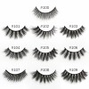 wholesale mink lashes pack 4/50/100pcs natural false eyelashes 3d soft fake eyelash faux cils vendors make up tools