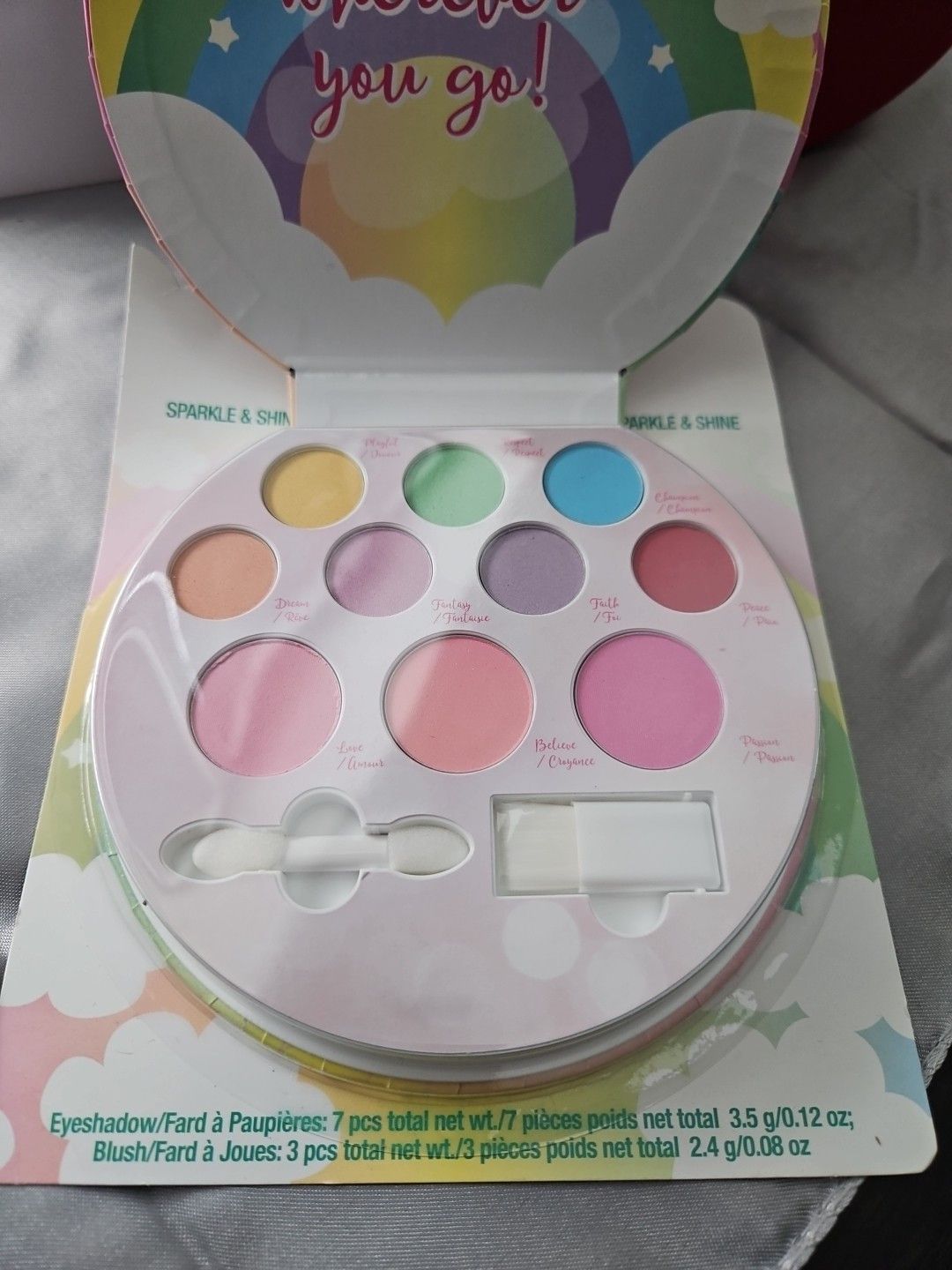 Lip Smacker Sparkle & Shine Eyeshadow Makeup Palette, Unicorn Palette