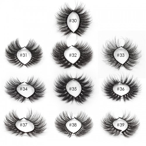 wholesale eyelashes bulk 4/20/50/100pcs natural long 3d mink lashes fluffy soft false eyelashes hand made fake eye lash