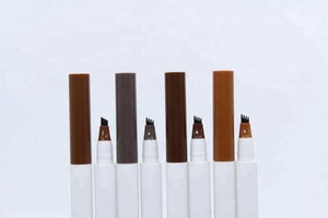 2018 hot selling high quality long lasting waterproof 3D eyebrow pencil with 3 colors