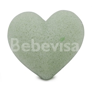 2019 new arrival natural and organic green aloe konjac sponge