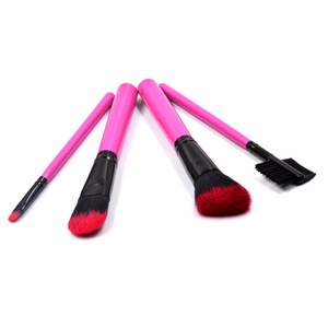 4 Pcs Sleek Makeup Professional Eye Shadow Applicator Make Up Brushes