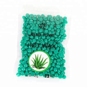 50g 10 Color Jane Love Warmer Beans Hair Removal Hot Wax Solid Painless Candle Wax