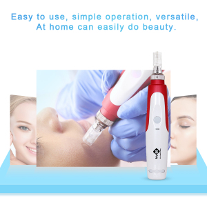 Acne Scar Removal Micro Needle Therapy Dermaroller Electric 12 In 1 derma pen