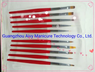 Aivy Nail Art Brushes Gel Polish Nail Gel Brushes