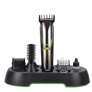 Anbolife New Professional 3 in1 Deluxe Groomer Set Led Display Rechargeable Electric Men Hair/Beard/Nose Trimmer/Clipper Set