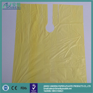 Anheng brand disposable haircut cover capes for barber cape shop LDPE Hot Sale Cleaning disposable hair cutting capes plastic