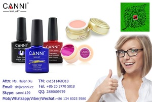 CANNI Best Sale Nail Art Factory Supplies OEM Logo Free Sample 240 Color Gel Lacquer Varnish Enamel Wholesale Nail UV Gel Polish