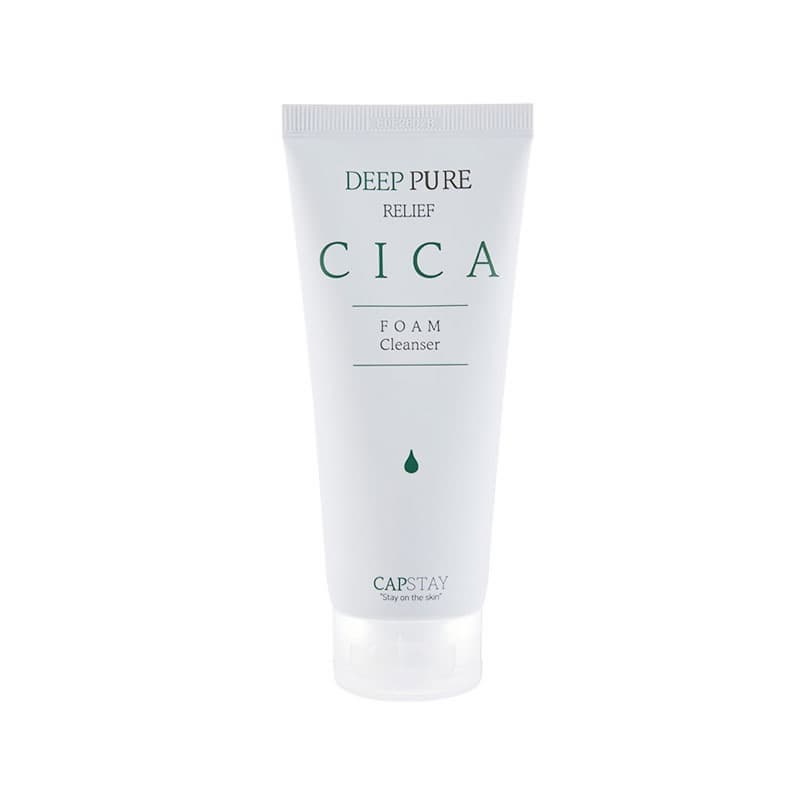 CAPSTAY DEEP PURE RELIEF CICA FOAM CLEANSER