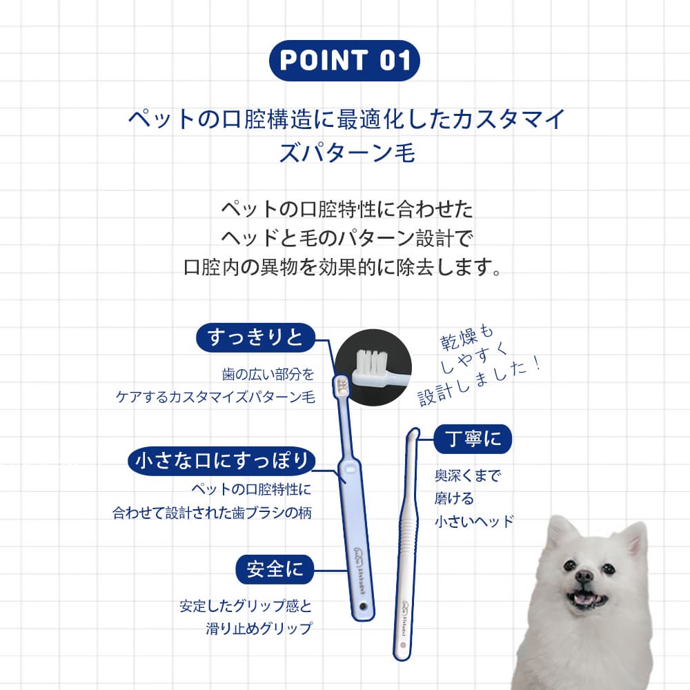chicapetca- special care thoothbrush set-1ea,Toothbrush,pet