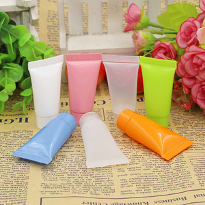 Custom colorful cosmetic packaging soft empty bb hand cream eco-friendly plastic cosmetic tube