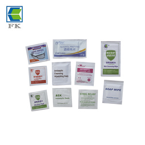 Customizable Design Non-woven Medical Alcohol Pad Free Disinfectant Wet Wipes