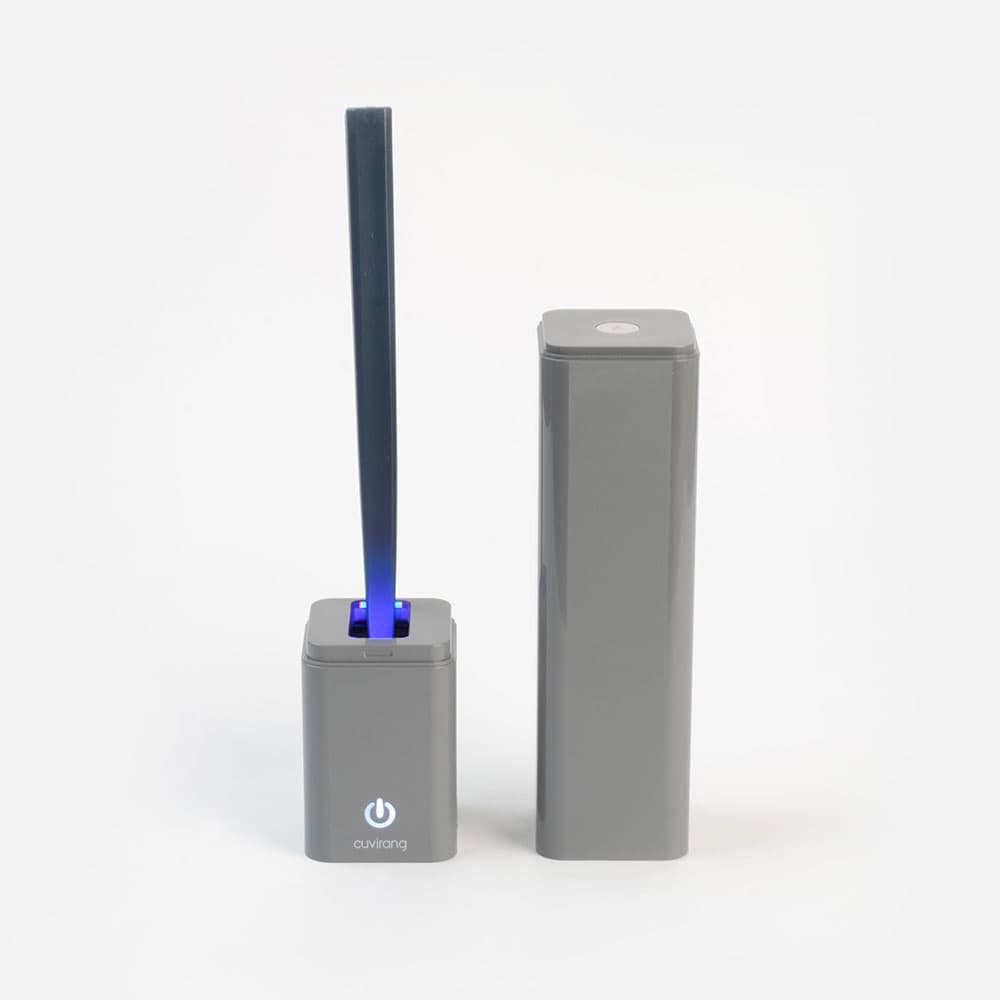 Cuvirang 2 in 1 Portable &amp; Wallmount UVC toothbrush Dryer and Sanitizer 