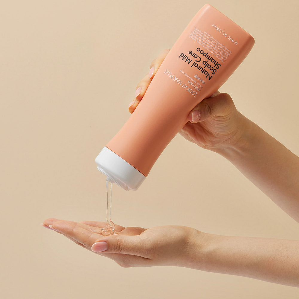 (DAENG GI MEO RI) Look At Hair Plus Natural Mild Scalp Care Shampoo 500ml