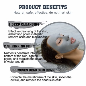 Dead Sea Mud Mask 100% Natural Mineral - Best Facial Cleanser, Pores Minimizer, Acne Reducer, Blackhead Remover for Face &amp; Body