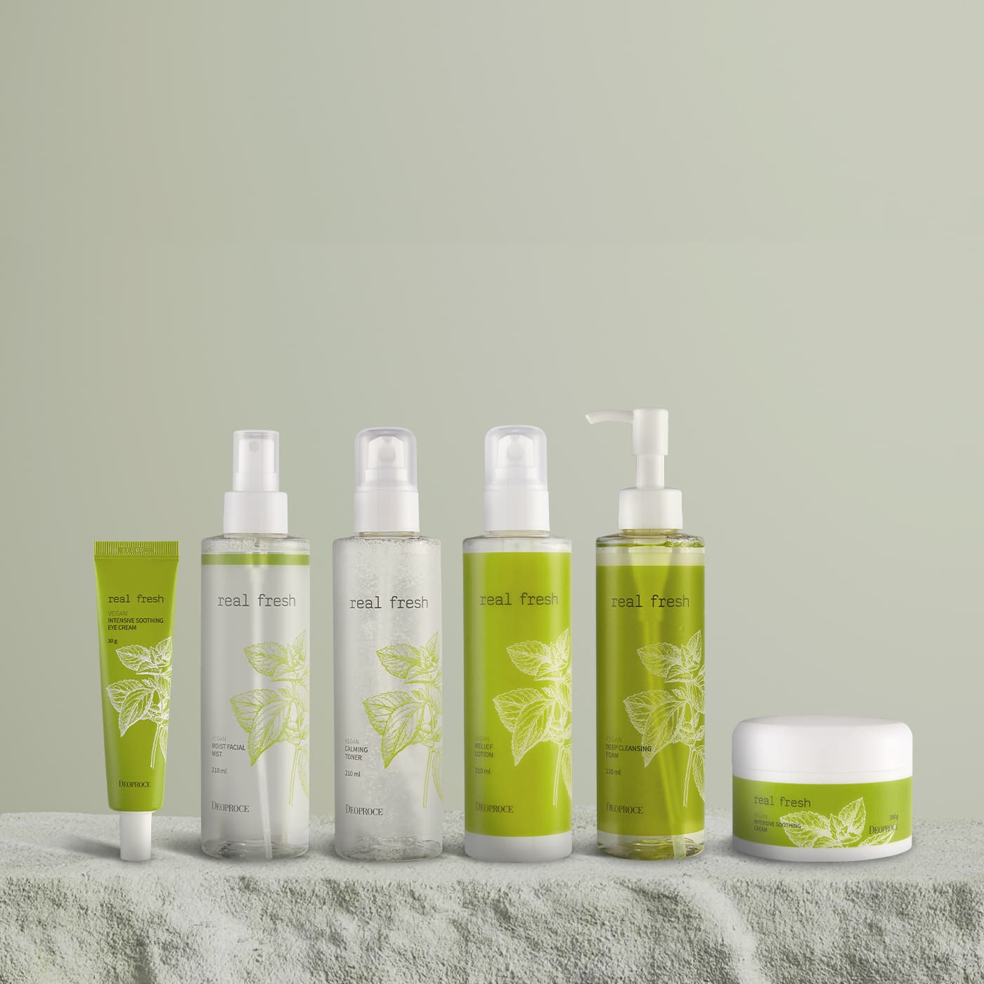 DEOPROCE REAL FRESH VEGAN LINE 
