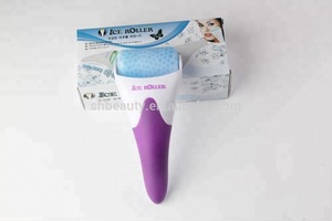 Derma rolling system skin cooling ice roller for face