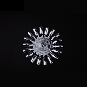 False Nail Tips Display 10Pcs/Pack Natural Nail Color Chart