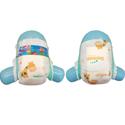 Free Sample Wholesale Panpansoft Magic Tape Disposable Baby Diapers Manufacturer in Fujian