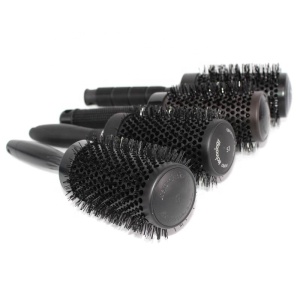 Full color changed thermal hair brushes ionic round brush professional barber shop use